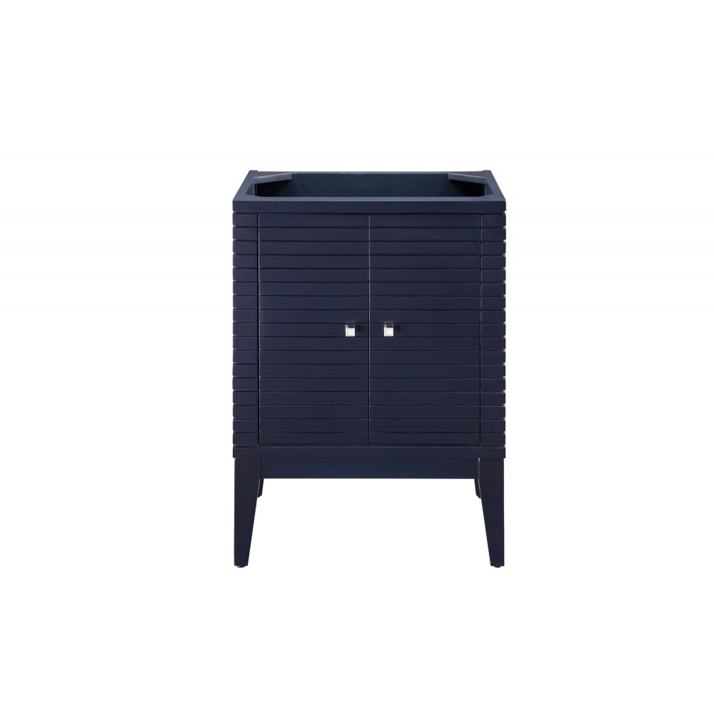 Linden 24" Single Vanity Cabinet, Navy Blue