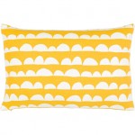 Surya Lachen Pillow Shell With Down Insert 13"H X 20"W - Saffron
