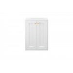 Chianti 20" Single Vanity Cabinet, Glossy White