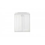 Chianti 24" Single Vanity Cabinet, Glossy White