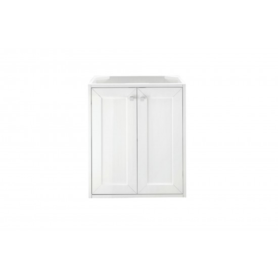 Chianti 24" Single Vanity Cabinet, Glossy White