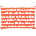 Surya Lachen Pillow Shell With Down Insert In Burnt Orange 13"H X 20"W