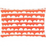 Surya Lachen Pillow Shell With Polyester Insert In Burnt Orange 13"H X 20"W
