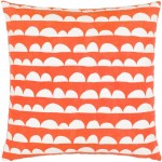 Surya Lachen Pillow Shell With Polyester Insert In Burnt Orange 20"H X 20"W