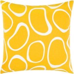 Surya Lachen Pillow Shell With Down Insert In Saffron 18"H X 18"W