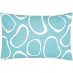 Surya Lachen Pillow Shell With Down Insert In Teal 13"H X 20"W