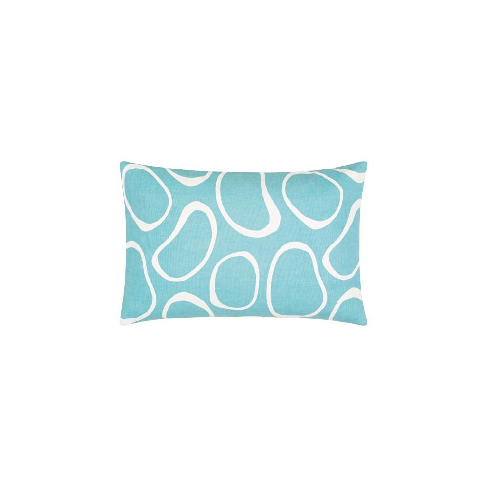 Surya Lachen Pillow Shell With Down Insert In Teal 13"H X 20"W