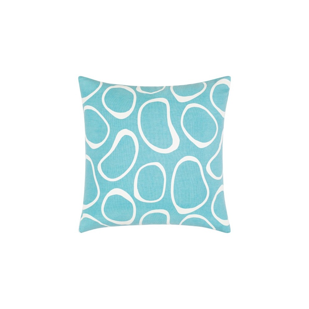 Surya Lachen Pillow Shell With Down Insert In Teal 20"H X 20"W