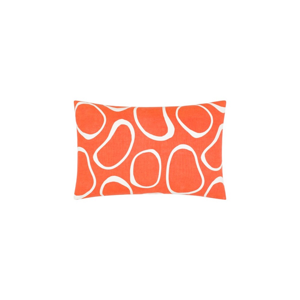 Surya Lachen Pillow Shell With Down Insert 13"H X 20"W In Burnt Orange