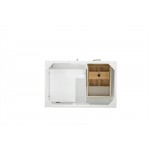 Addison 36" Single Vanity Cabinet, Glossy White