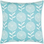 Surya Lachen Pillow Shell With Polyester Insert 18"H X 18"W In Teal