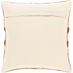 Surya Lachlan Beige Pillow Shell With Down Insert 22"H X 22"W