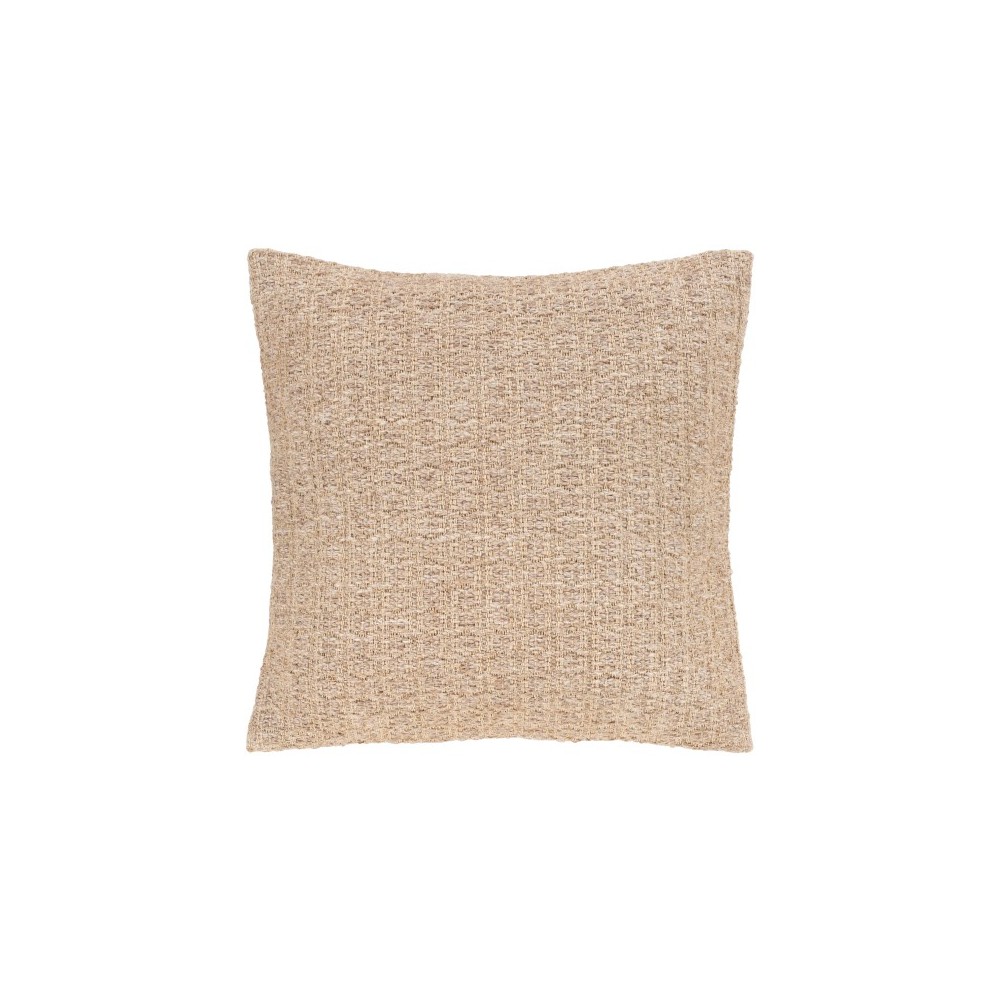 Surya Leif Pillow Shell With Polyester Insert 20"H X 20"W - Ivory Surya Leif Pillow Shell With Polyester Insert 20"H X 20"W - Ivory