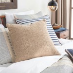 Surya Leif Pillow Shell With Polyester Insert 20"H X 20"W - Ivory