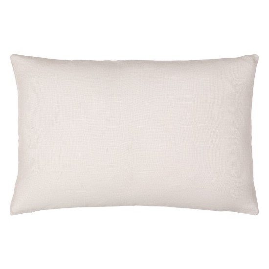 Surya Linen Solid Lsl-001 Pillow Shell With Down Insert 13"H X 20"W