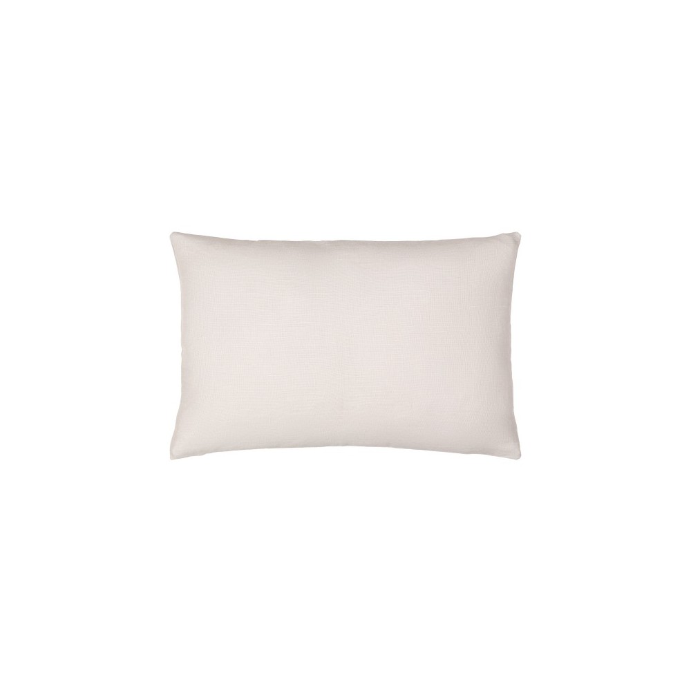 Surya Linen Solid Lsl-001 Pillow Shell With Down Insert 13"H X 20"W