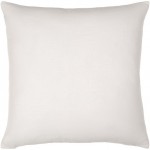 Surya Linen Solid Lsl-001 Pillow Shell With Down Insert 22"H X 22"W