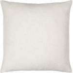 Surya Linen Solid Lsl-001 Pillow Shell With Down Insert 22"H X 22"W