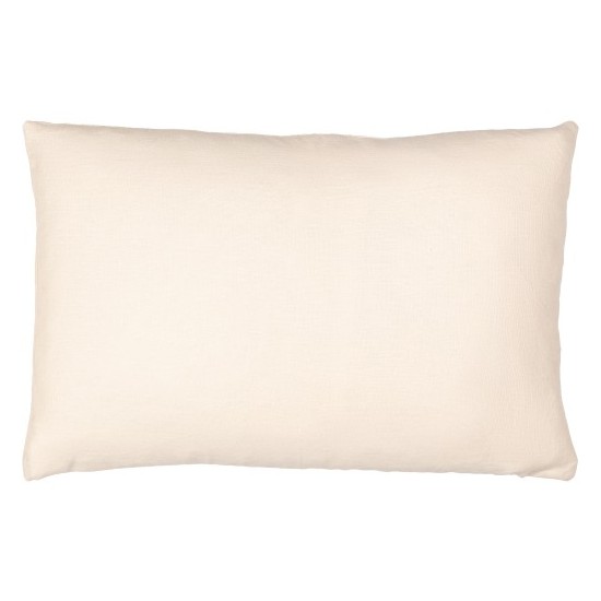 Surya Linen Solid Lsl-002 Pillow Shell With Down Insert 13"H X 20"W