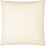 Surya Linen Solid Lsl-002 Pillow Shell With Down Insert 18"H X 18"W