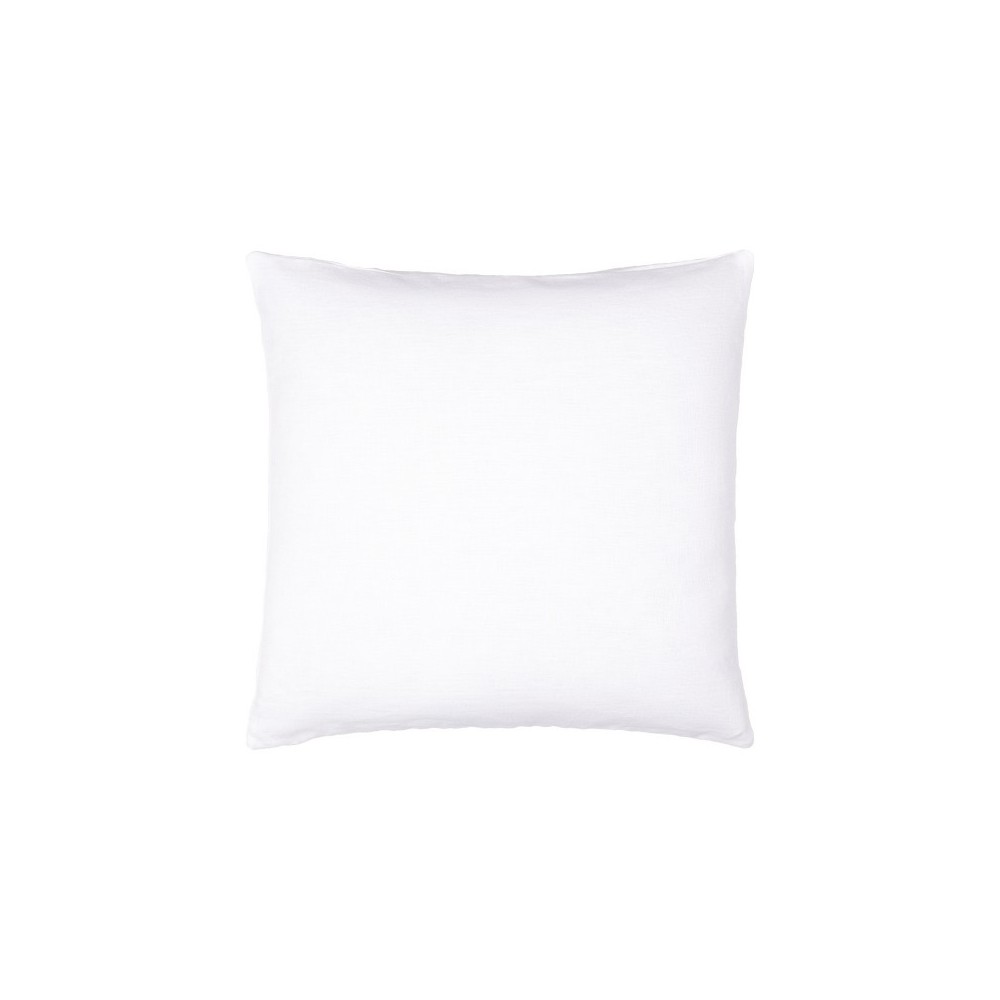 Surya Linen Solid Lsl-003 Pillow Shell With Down Insert 18"H X 18"W