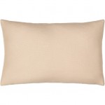 Surya Linen Solid Lsl-004 Pillow Shell With Down Insert 13"H X 20"W