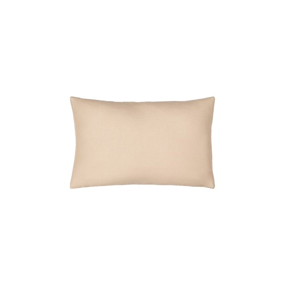 Surya Linen Solid Lsl-004 Pillow Shell With Down Insert 13"H X 20"W