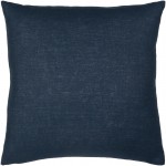 Surya Linen Solid Lsl-005 Pillow Shell With Polyester Insert 13"H X 20"W