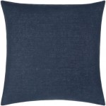 Surya Linen Solid Lsl-005 Pillow Shell With Polyester Insert 18"H X 18"W