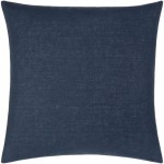 Surya Linen Solid Lsl-005 Pillow Shell With Polyester Insert 20"H X 20"W