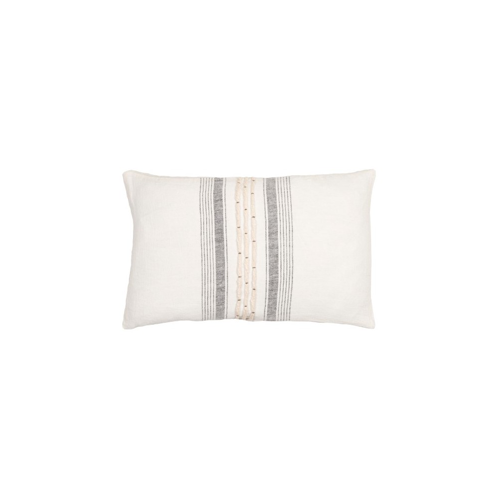 Surya Lsp-001 Cream Pillow Shell With Polyester Insert 13"H X 20"W Surya Lsp-001 Cream Pillow Shell With Polyester Insert 13"H X 20"W