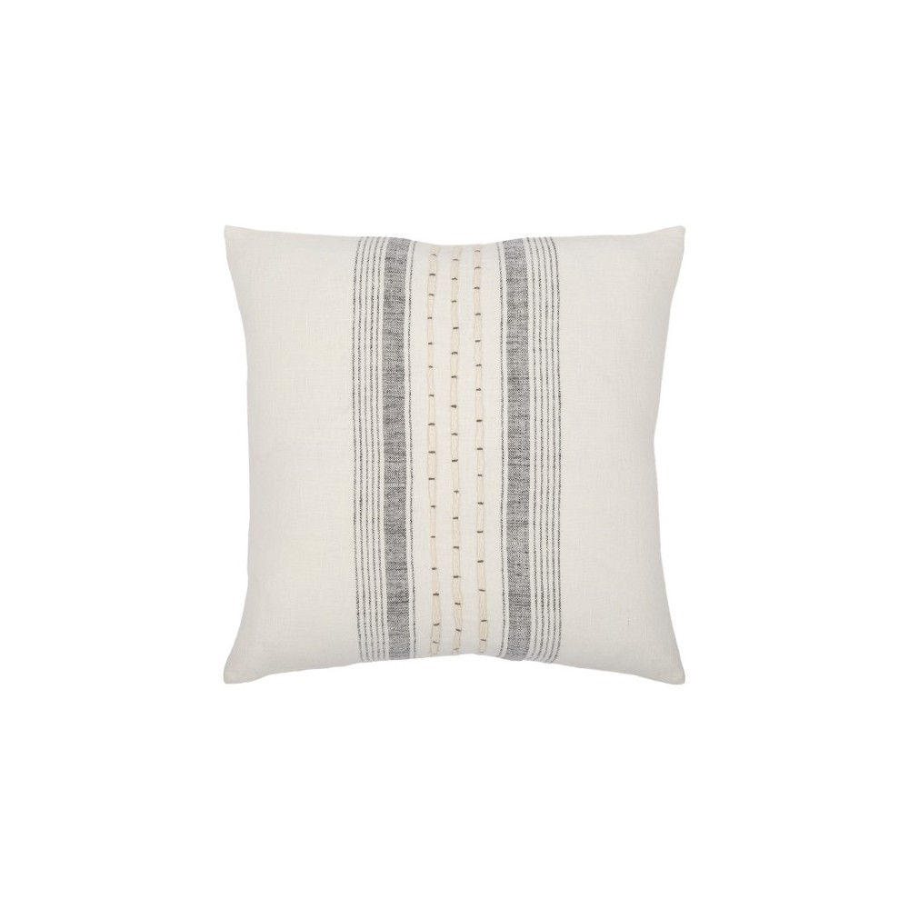 Surya Lsp-001 Cream Pillow Shell With Down Insert 18"H X 18"W Surya Lsp-001 Cream Pillow Shell With Down Insert 18"H X 18"W