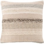 Surya Lorens Pillow Shell With Polyester Insert 20"H X 20"W Ivory
