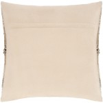 Surya Lorens Pillow Shell With Polyester Insert 20"H X 20"W Ivory