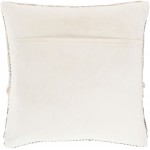 Surya Lorens Charcoal Pillow Shell With Polyester Insert 20"H X 20"W