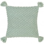 Surya Makrome Mko-007 Pillow Shell With Polyester Insert 18"H X 18"W
