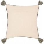 Surya Makrome Mko-012 Pillow Shell With Polyester Insert 20"H X 20"W