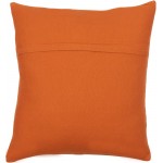 Surya Malian Pillow Shell With Down Insert 18"H X 18"W - Brick Red