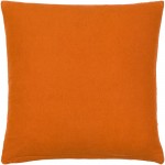 Surya Malian Brick Red Pillow Shell With Down Insert 14"H X 22"W