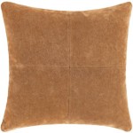 Surya Manitou Tan Pillow Shell With Polyester Insert 20"H X 20"W