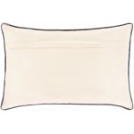 Surya Mila Ivory Pillow Shell With Down Insert 14"H X 22"W