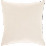 Surya Moza Mauve Pillow Shell With Polyester Insert 18"H X 18"W