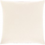 Surya Moza Brick Red Pillow Shell With Polyester Insert 20"H X 20"W