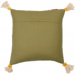 Surya Mystic Dusty Sage Pillow Shell With Down Insert 20"H X 20"W