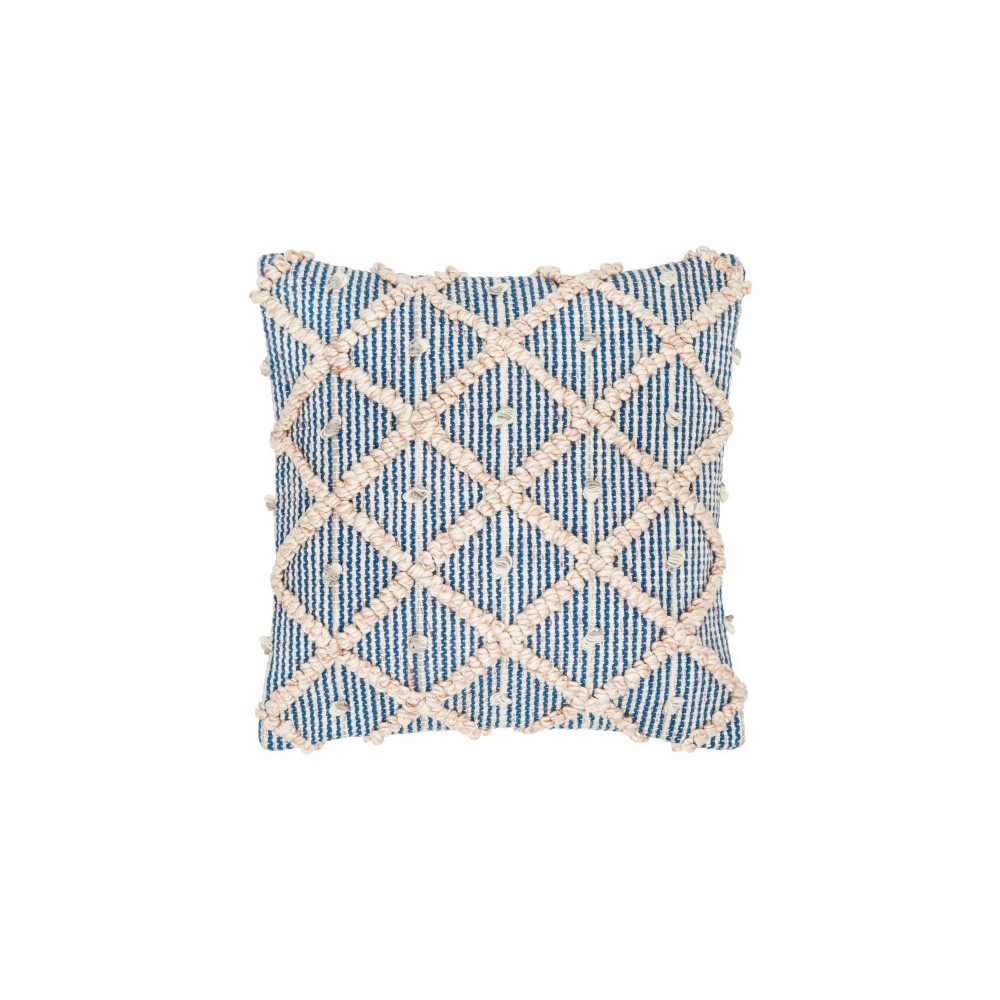Surya Nacka Nka-001 Pillow Shell With Down Insert 22"H X 22"W Surya Nacka Nka-001 Pillow Shell With Down Insert 22"H X 22"W