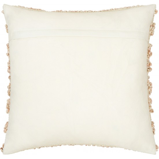 Surya Nacka Nka-002 Pillow Shell With Down Insert 20"H X 20"W