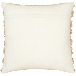 Surya Nacka Nka-002 Pillow Shell With Down Insert 22"H X 22"W