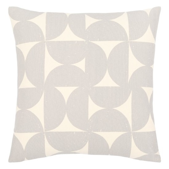 Surya Natur Pillow Shell With Down Insert 20"H X 20"W - Medium Gray