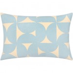 Surya Natur Pillow Shell With Polyester Insert 13"H X 20"W - Light Blue