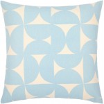 Surya Natur Pillow Shell With Polyester Insert 18"H X 18"W - Light Blue